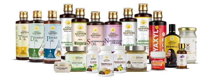 Kerala Ayurveda Limited is a One-of-its-kind, Full-spectrum, and Listed Ayurveda Company in India with a rich Heritage of over 70 years and having touched the lives of over a Million people. Its Footprint spans Wellness Resorts, Hospitals, Clinics, Academies, Products and Services in India & US. With over 350 Classical & Proprietary Formulations, thousands of Acres of Herbal Farms, a Herbal Garden that leverage the beneficial effects of over 1200 Medicinal Herbs, its own Manufacturing Facilities and R&D Centers, Kerala Ayurveda Limited is in a League of its own.